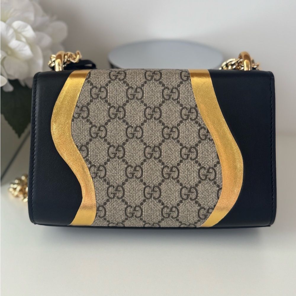 Gucci Black and Gold Crossbody Bag - Picture 3 of 16